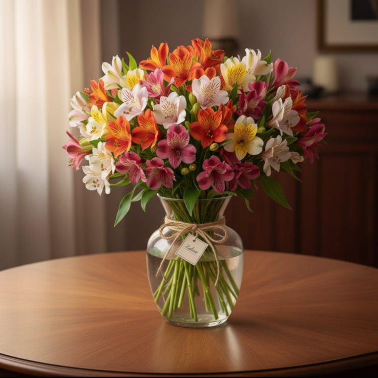 Alstroemerias – Vibrant Flowers for Friendship and Joy.