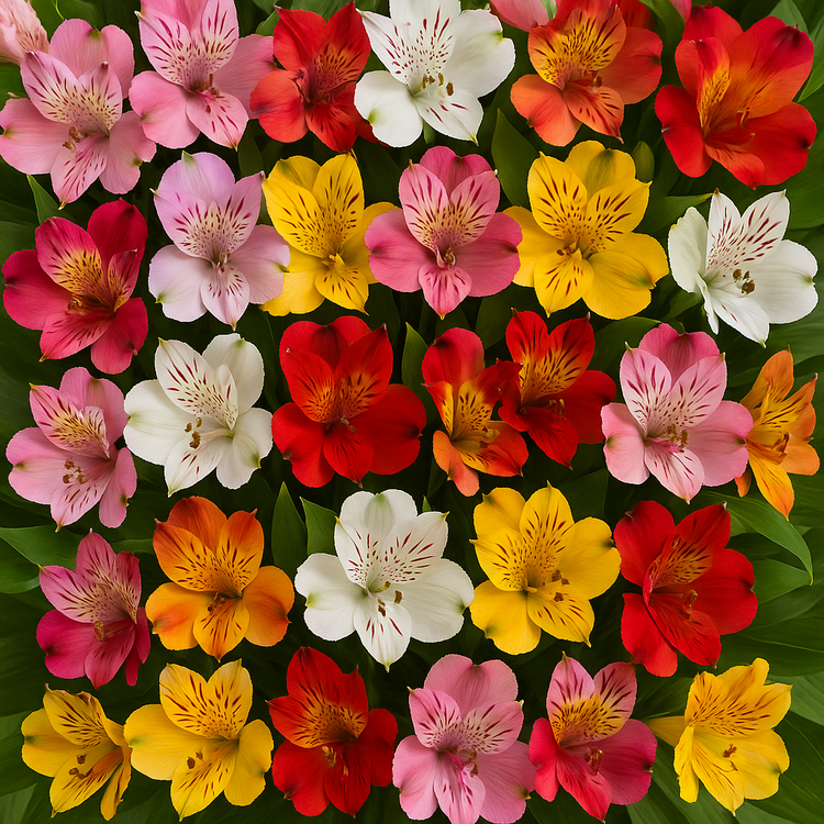Alstroemerias – Vibrant Flowers for Friendship and Joy.