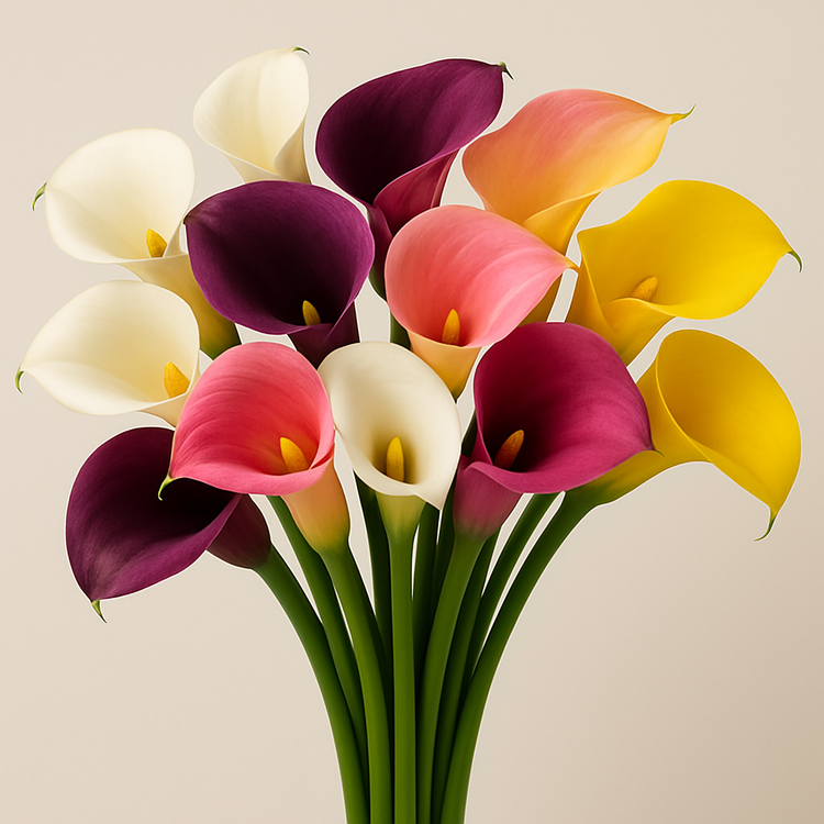 Callas – Sophisticated and Minimalist Flower Arrangements.