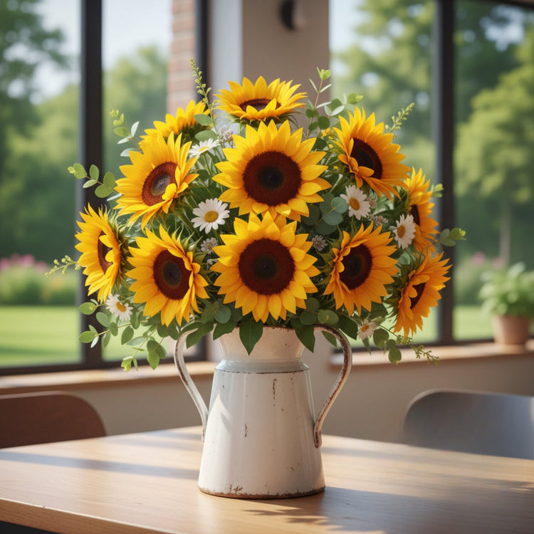 Sunflowers – Bright and Cheerful Flower Arrangements.