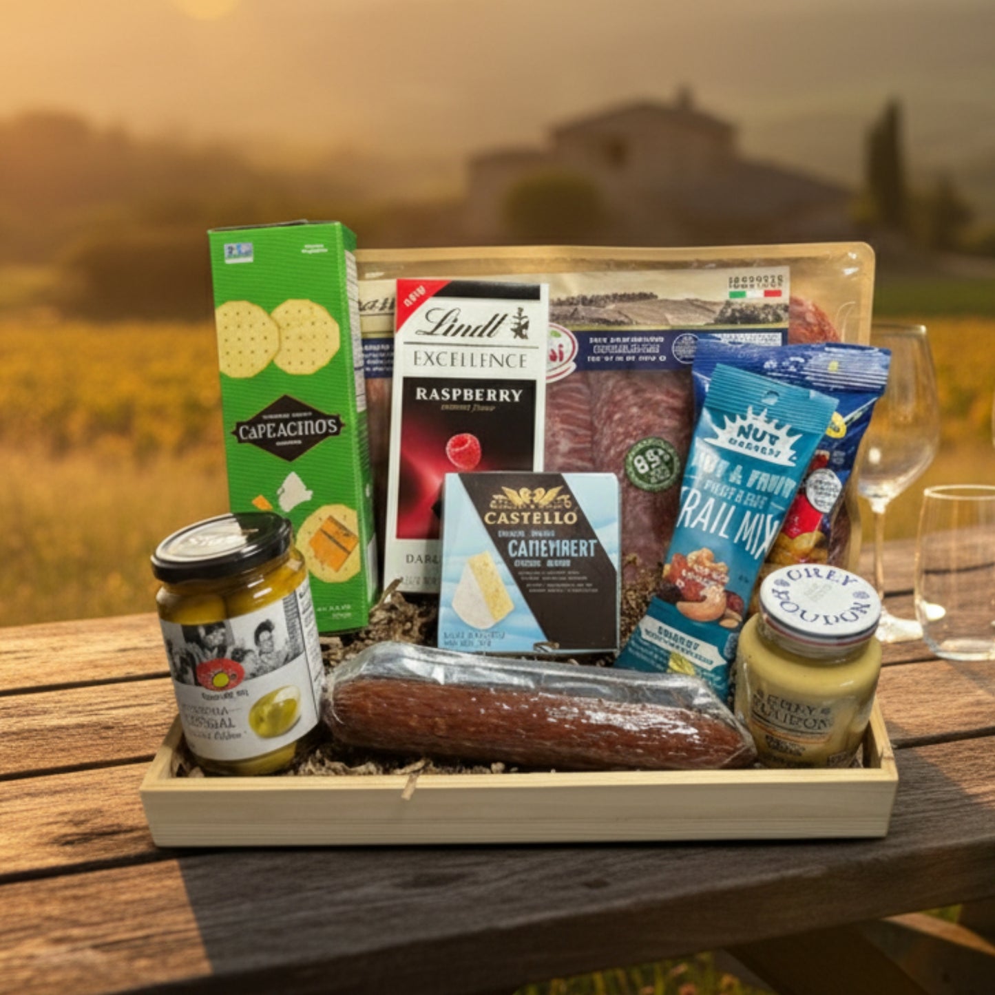 Flavors Essence – Gourmet Treats in an Elegant Tray