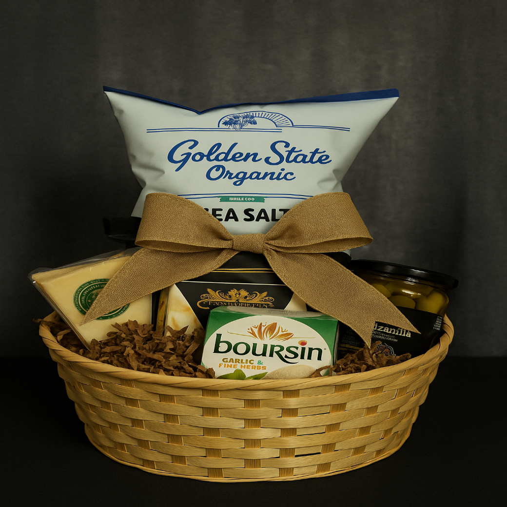 canasta gourmet artesanal quesos aceitunas chips regalo zulove puerto rico