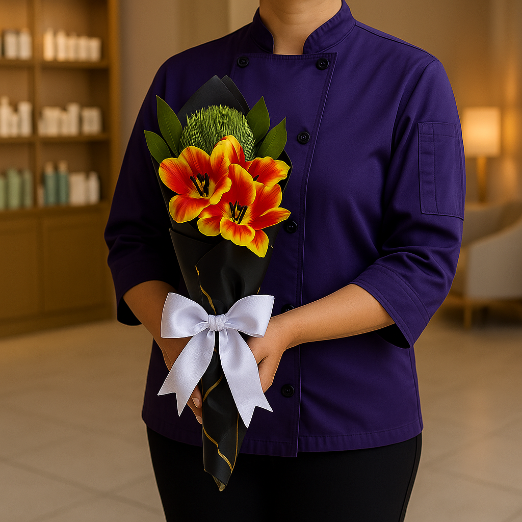 Elegant Vibrance - Bi-Color Tulips Single Stem