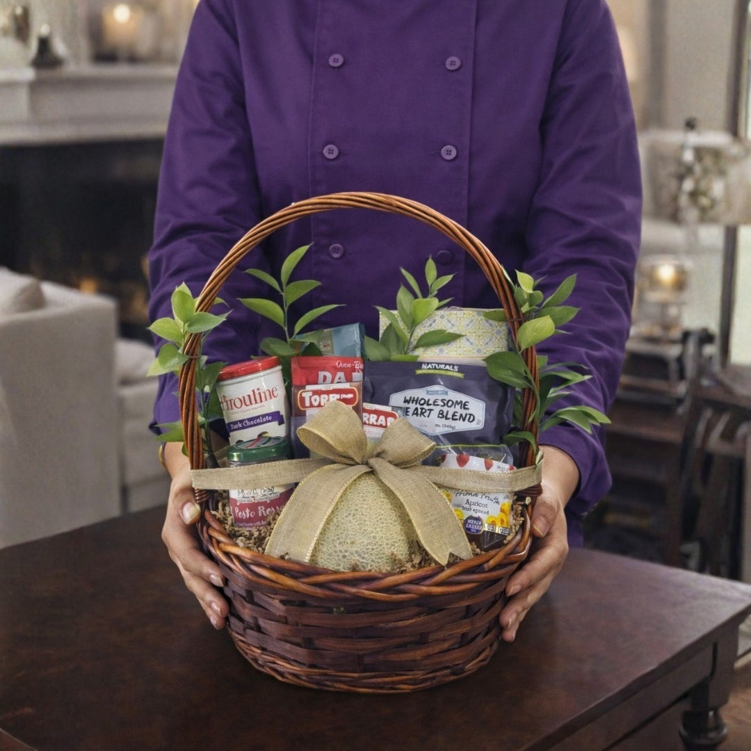 corporate gourmet basket fruits snacks chocolate cheese zulove puerto rico