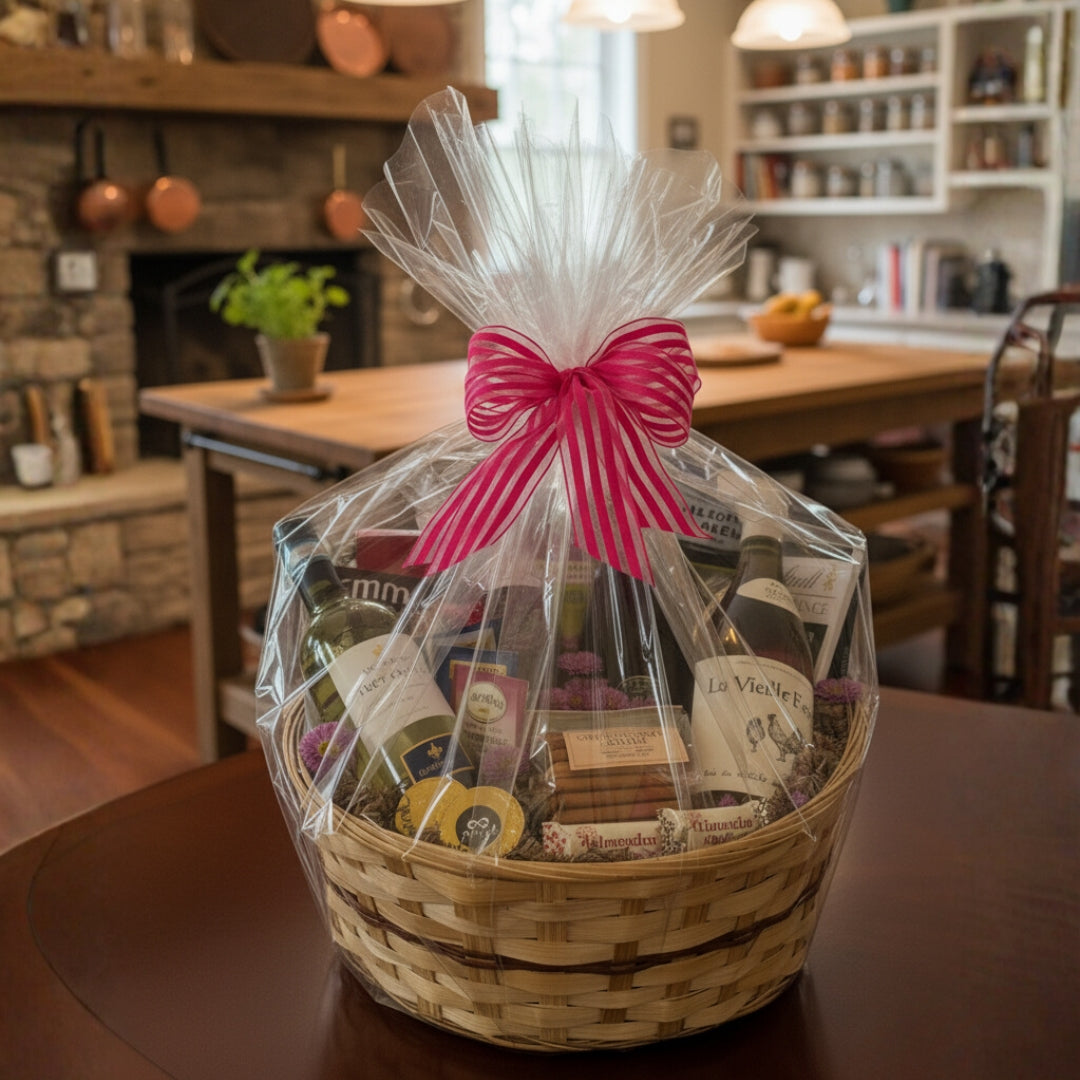 Sinfonía Dorada – Cesta de Celebración Gourmet