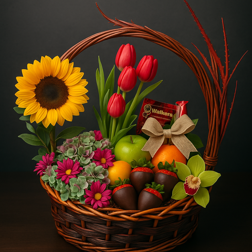 Luxury Charming Essence – Gourmet Basket Without Alcohol