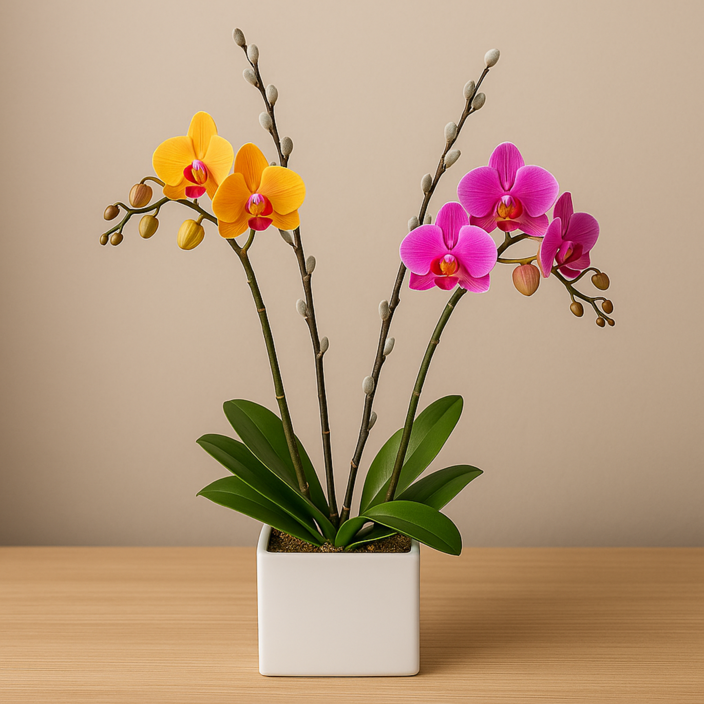 Sublime Orchid 3 – Orquídea Blanca Elegante