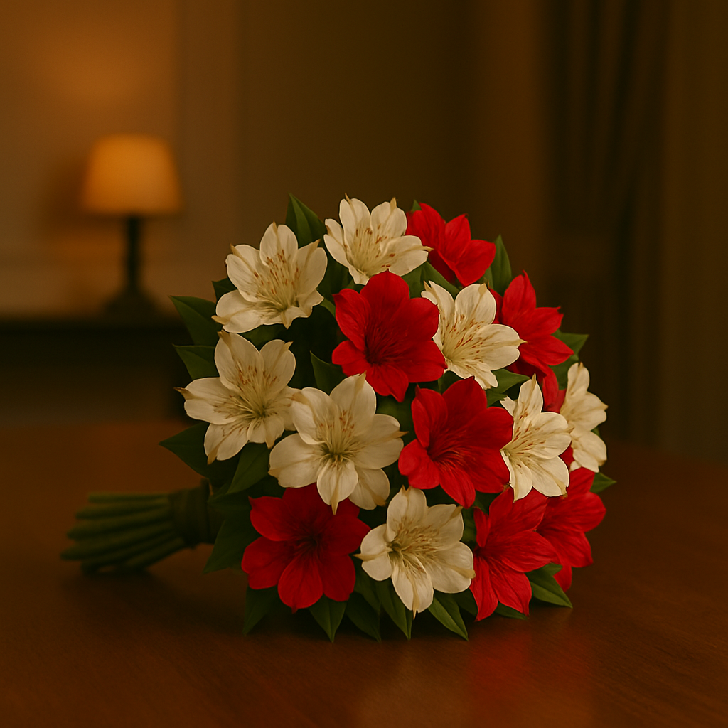 Zulover Alstroemerias – Elegant Bouquet of Fresh Alstroemerias