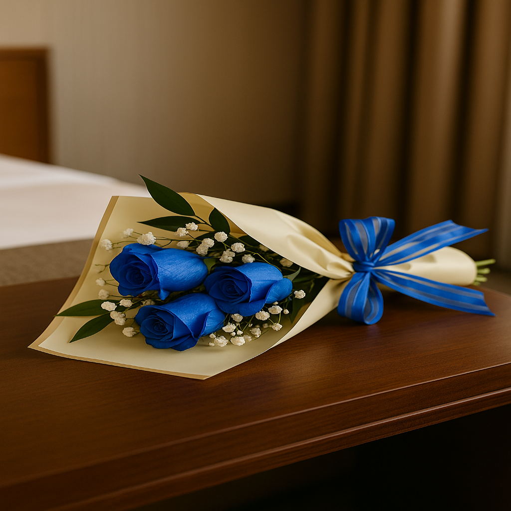 Zulove Infinite Rose – Rose Bouquet with Baby’s Breath
