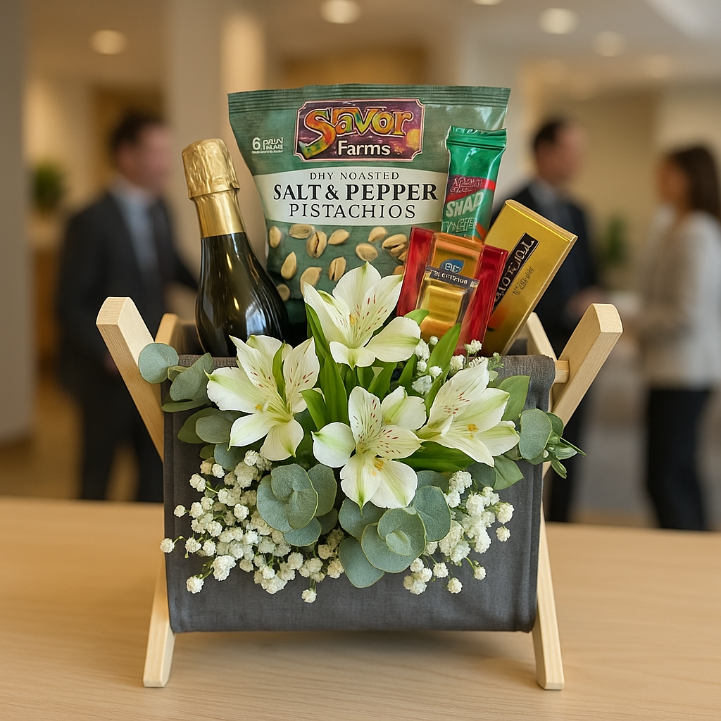 Zulover Gourmet Corner – Floral Accents & Elegant Snacks