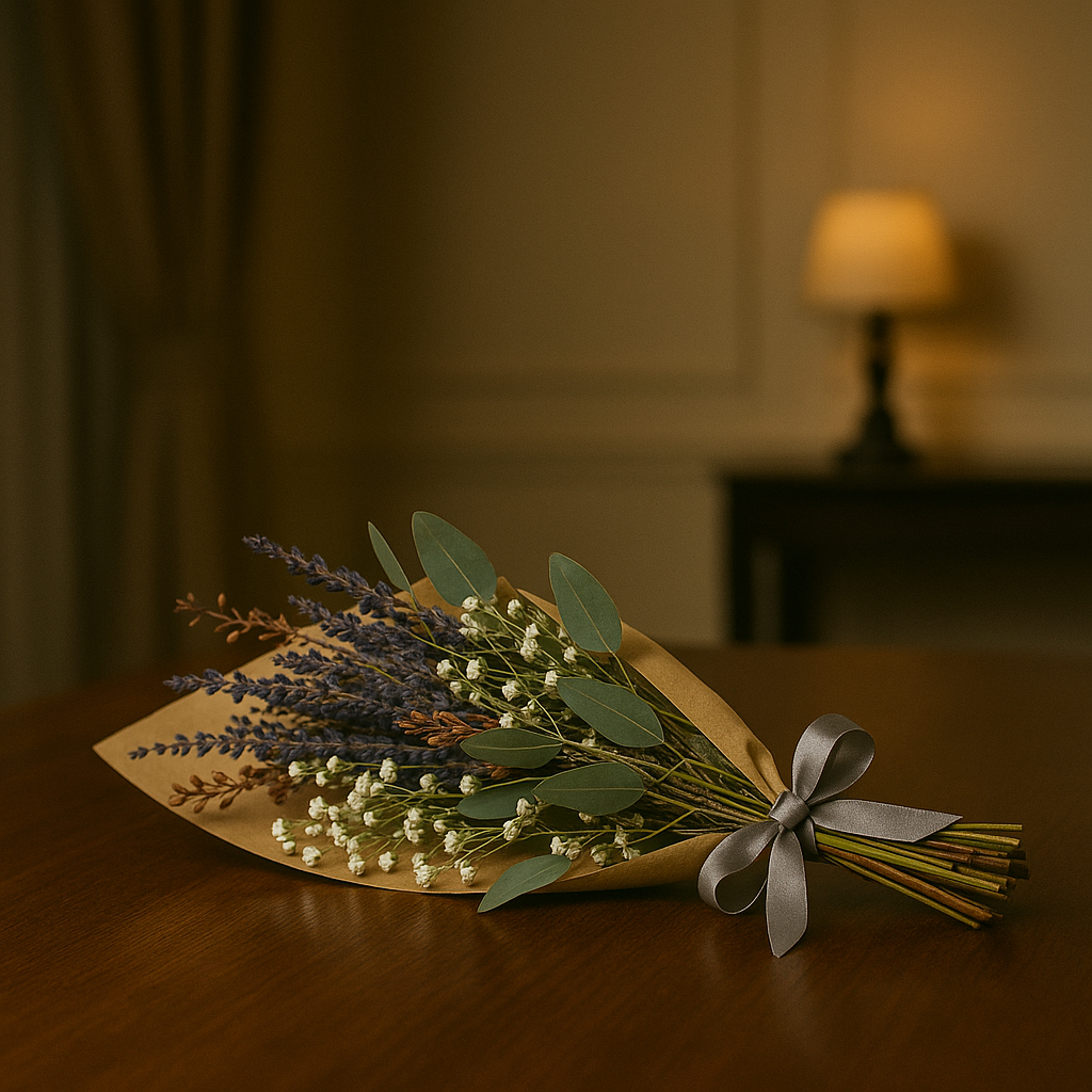 Zulover Lavender – Lavender Bouquet with Eucalyptus & Baby’s Breath