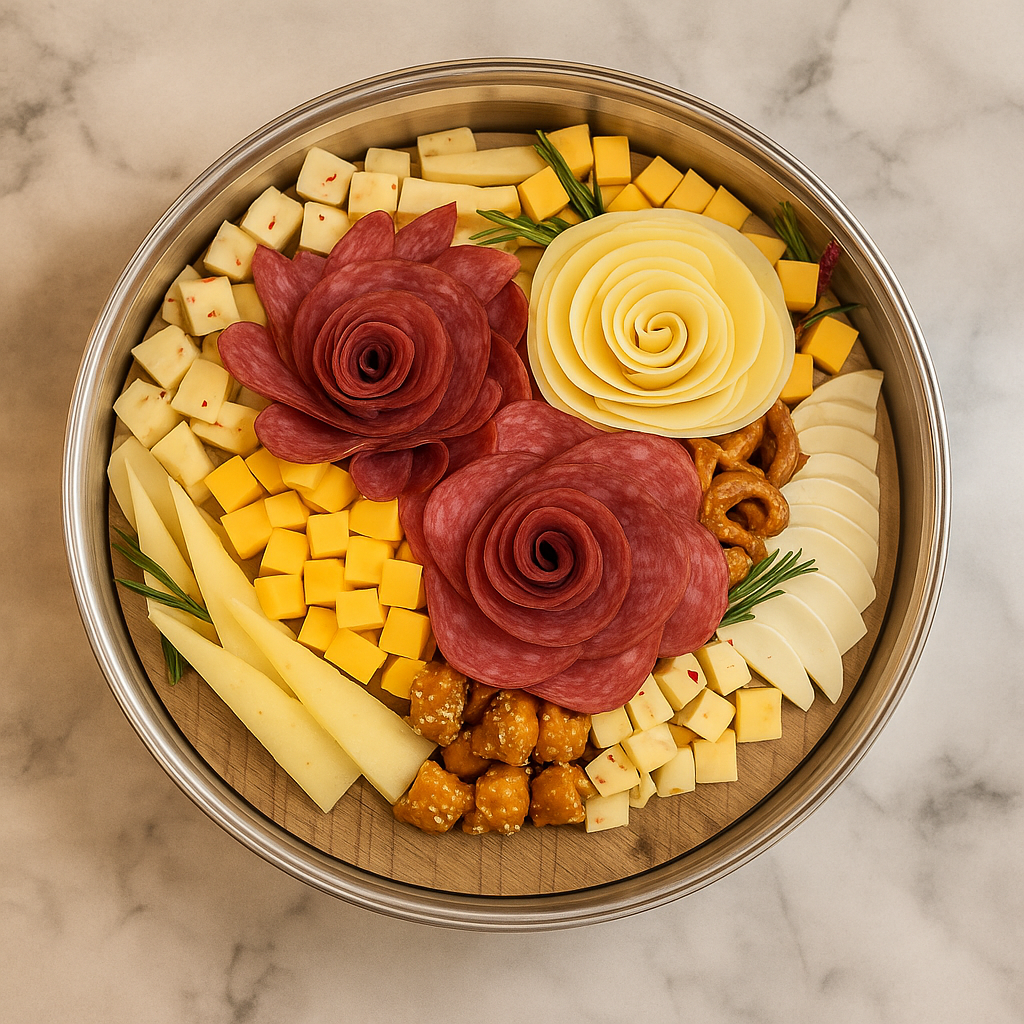 Round Shared Delight 2 – Cheese & Charcuterie