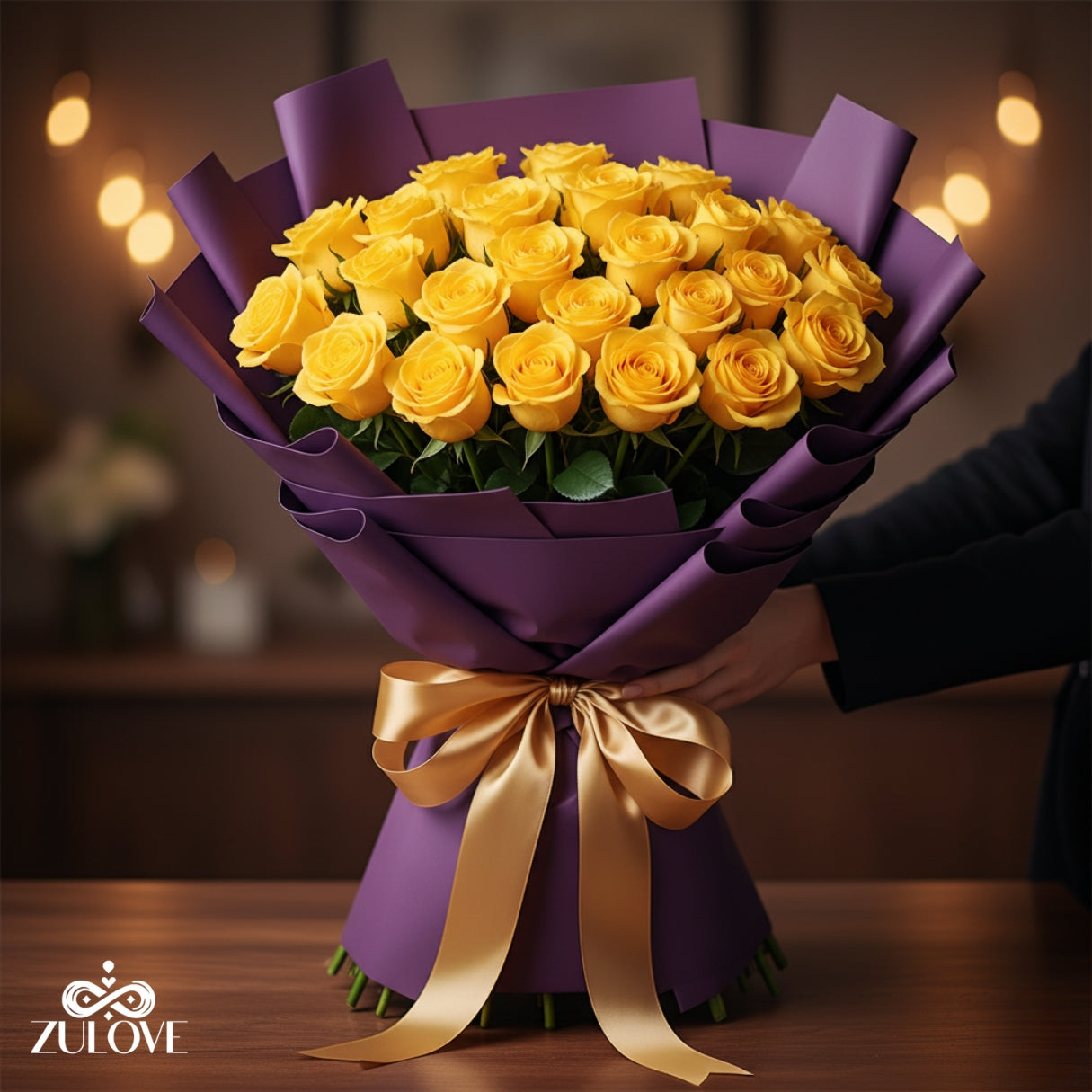 Yellow Flower Day - Golden Light.