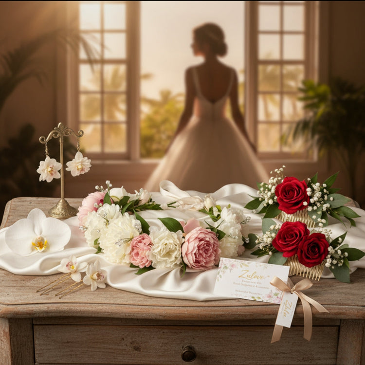Floral Hairpieces & Accessories - Bloom Adorn.