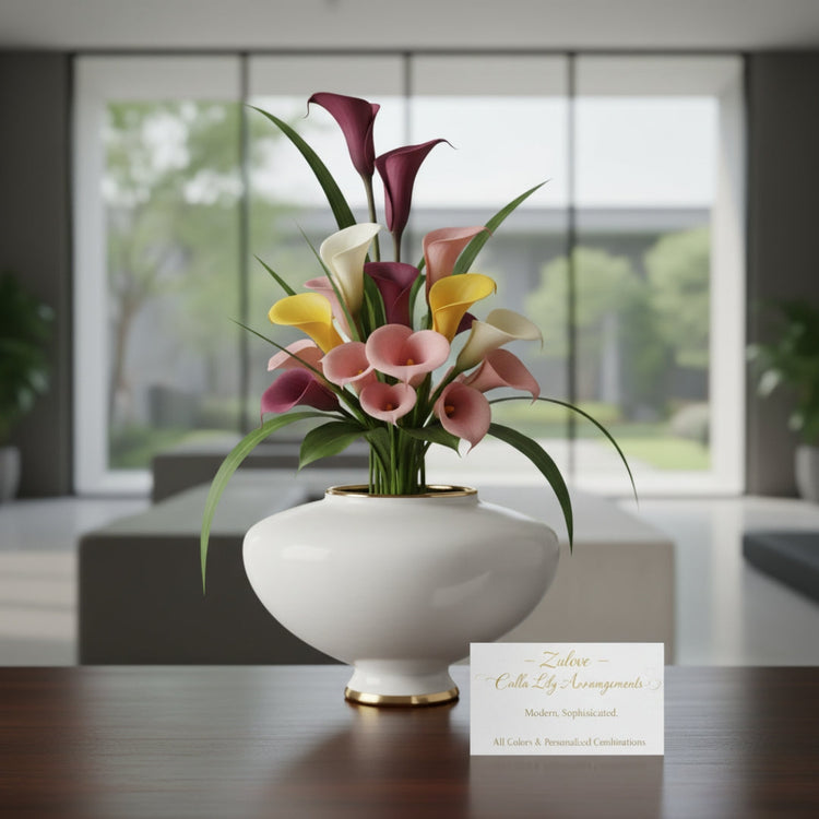 Callas – Sophisticated and Minimalist Flower Arrangements.