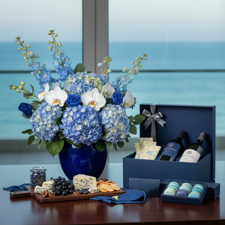 Gifts for Blue Lovers - Blue Embrace.