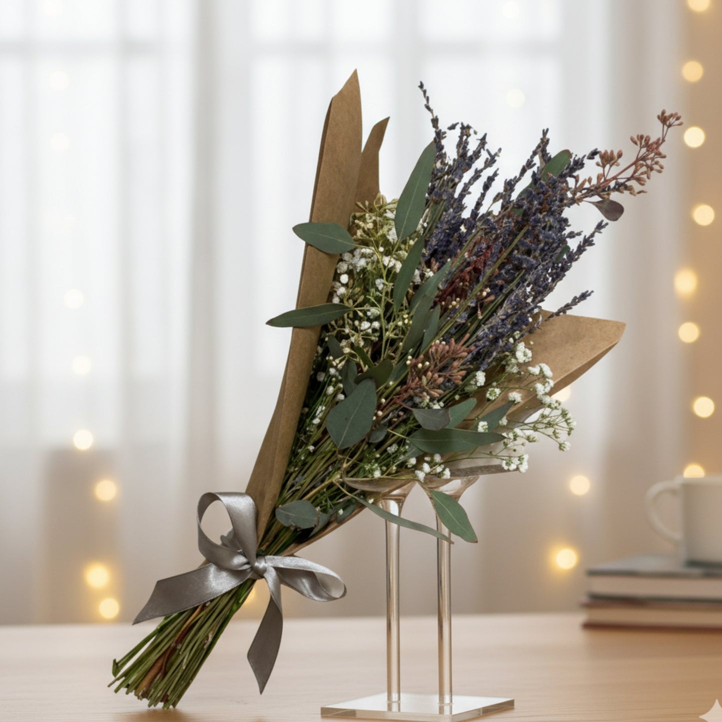 Zulover Lavender – Lavender Bouquet with Eucalyptus & Baby’s Breath