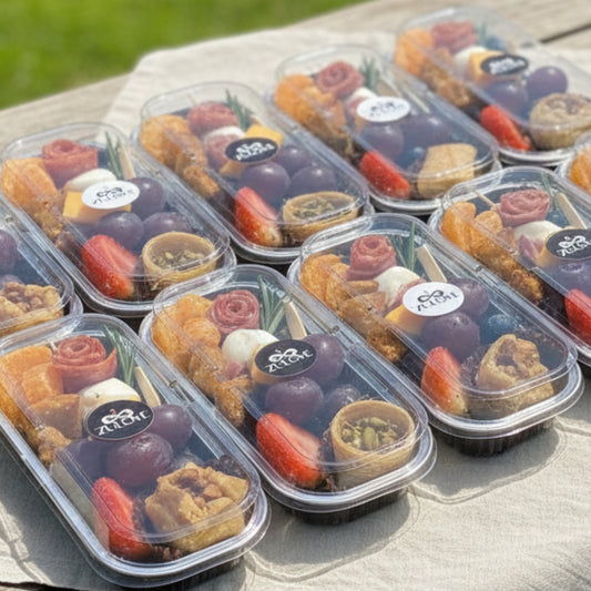 Mini Delight – Individual Charcuterie with Fruits & Sweets