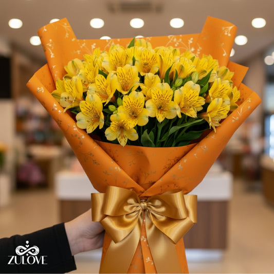 Zulover Alstroemerias – Elegant Bouquet of Fresh Alstroemerias
