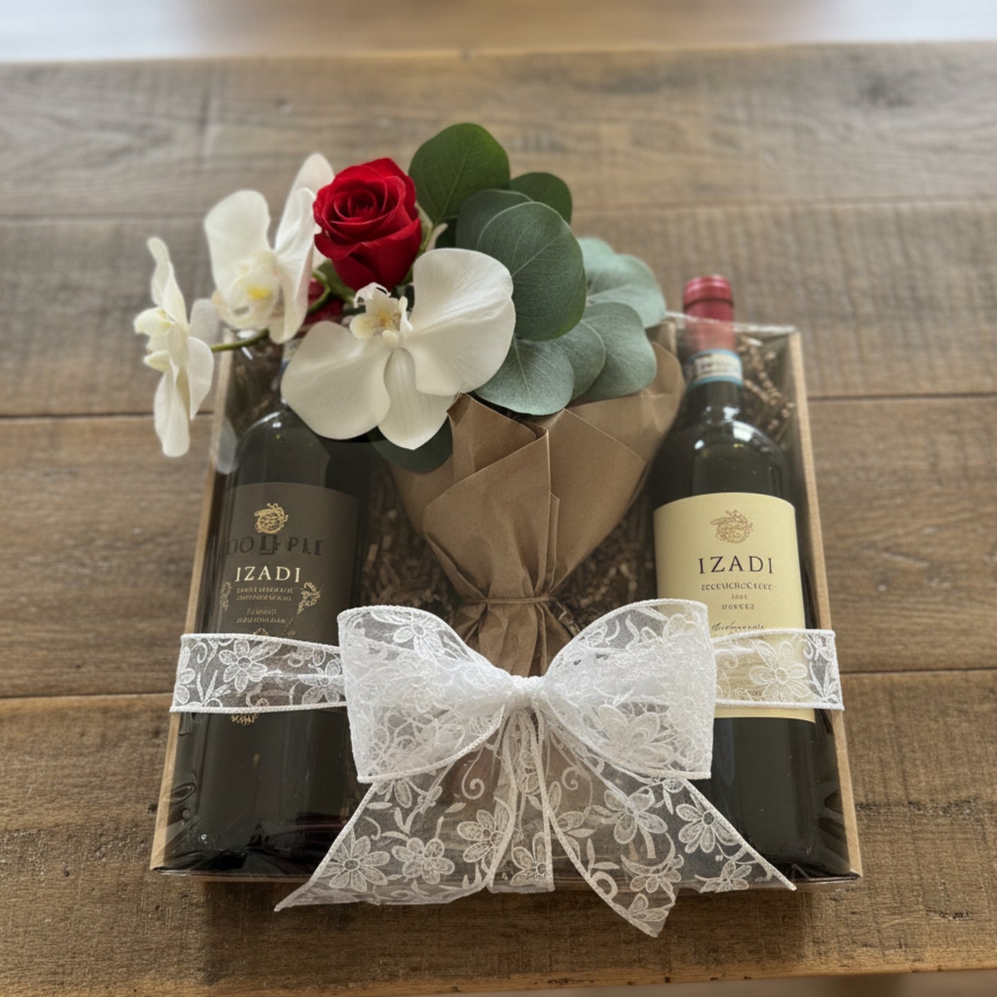 Premium Flavor Duo – Vinos Tinto y Blanco con Chocolate