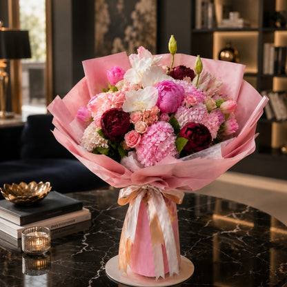 Aura of Peonies – Grand Peony Garden Bouquet