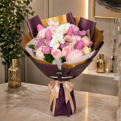 Aura of Peonies – Grand Peony Garden Bouquet