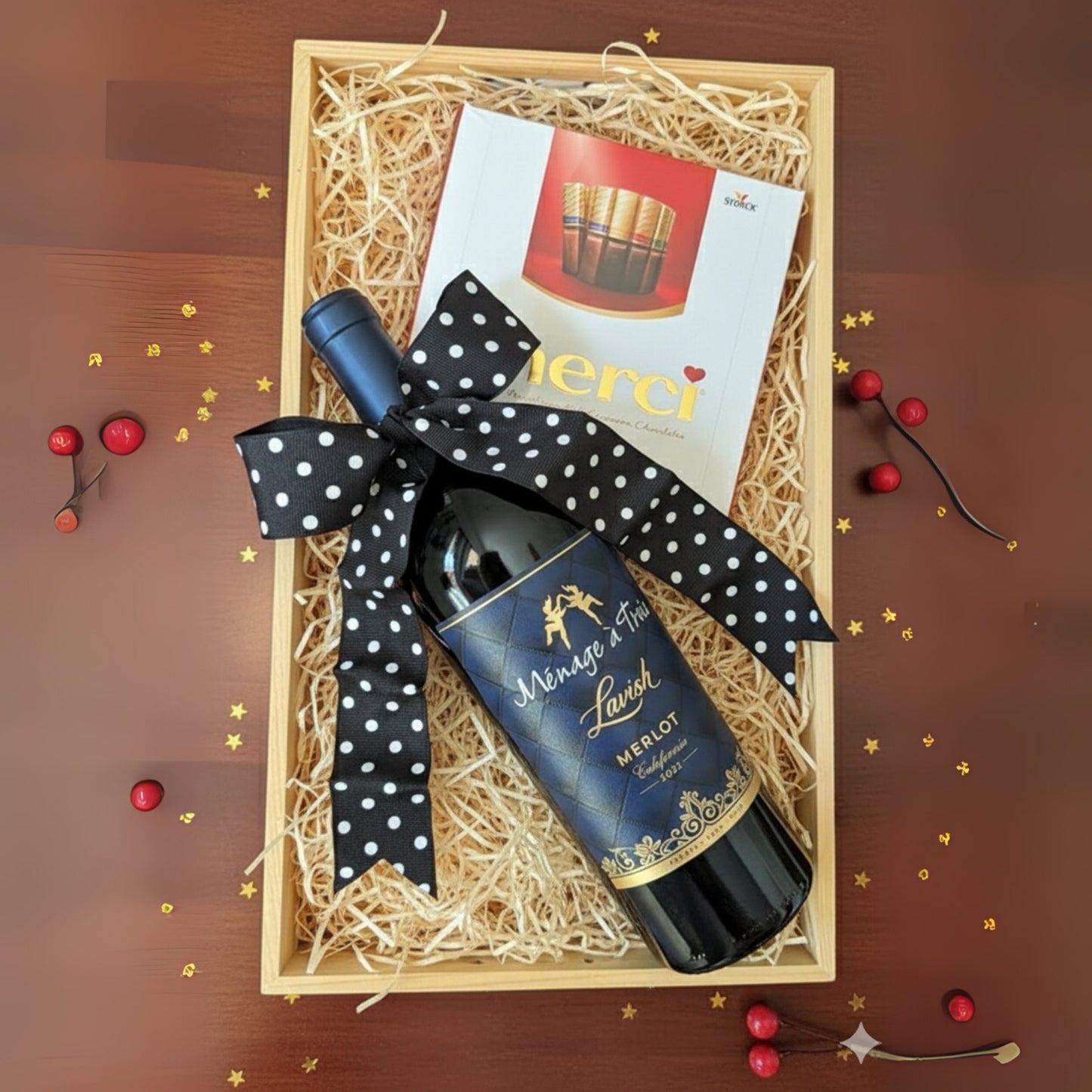 Sweet Temptation 1 – Sparkling Wine & Gourmet Chocolate