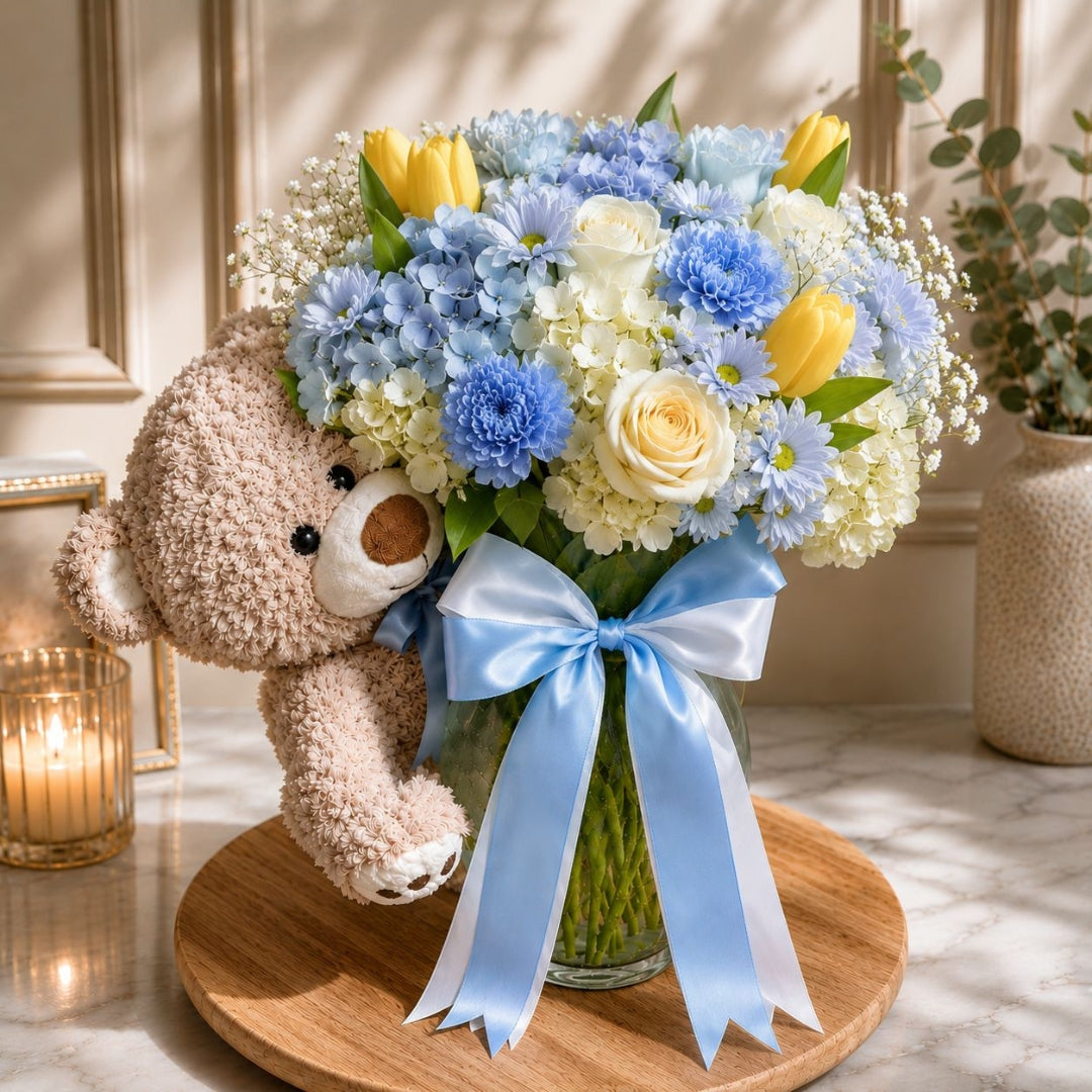 Baby Blush Bloom – New Baby Floral Gift