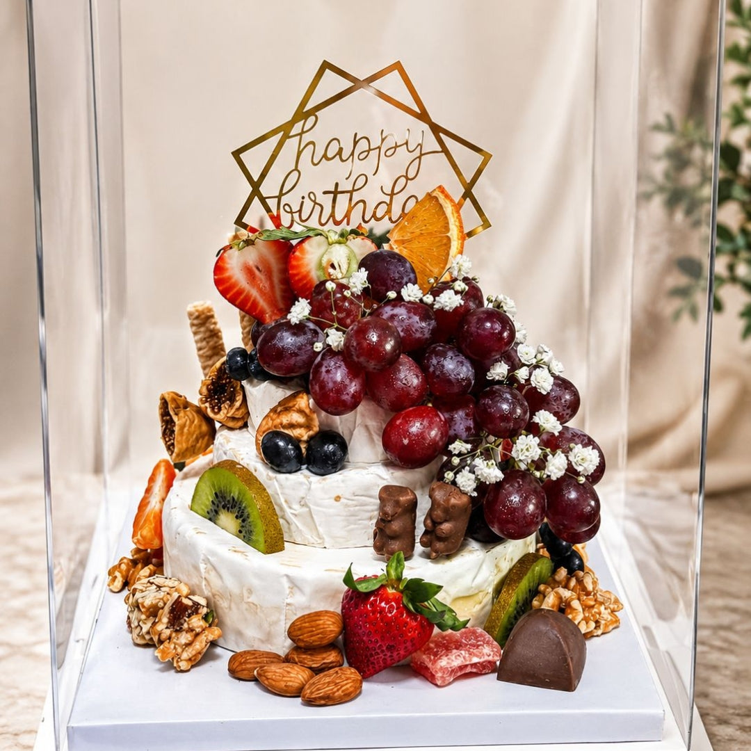 Brie Cake Delight – Queso Brie con Frutas y Delicias