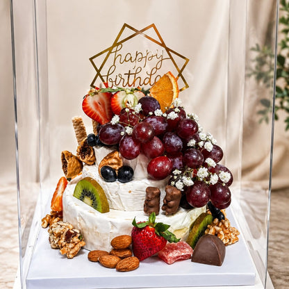 Brie Cake Delight – Queso Brie con Frutas y Delicias
