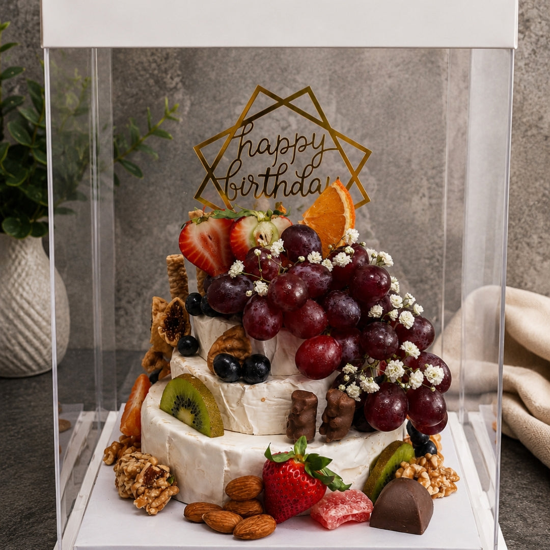 Brie Cake Delight – Queso Brie con Frutas y Delicias
