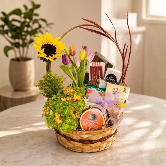 Charming Harvest Signature – Non-Alcoholic Gourmet Basket