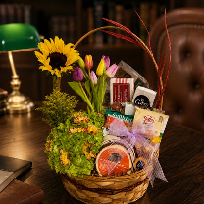 Charming Harvest Signature – Cesta gourmet sin alcohol