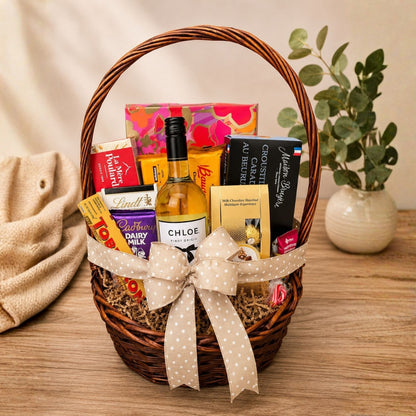 wine gourmet basket seasonal delights puerto rico elegant

