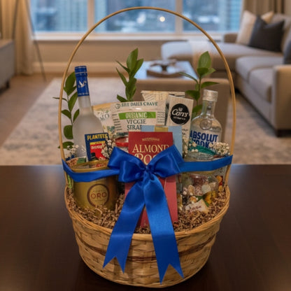 vodka gift basket absolut grey goose snacks zulove puerto rico