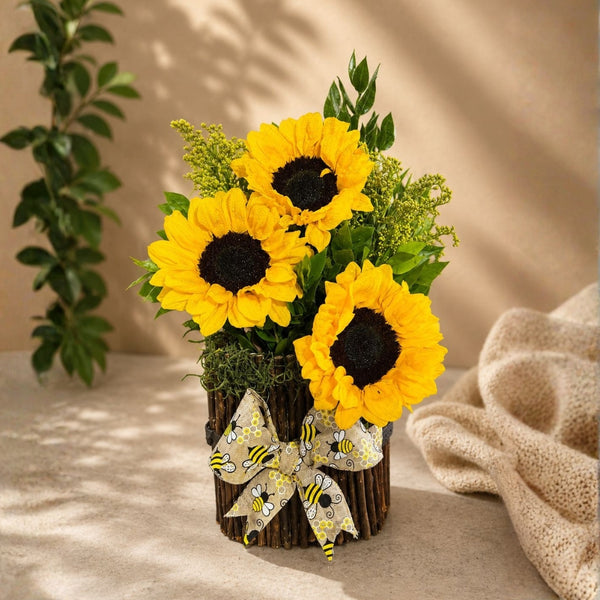 Endless Glow – Natural Sunflower Arrangement