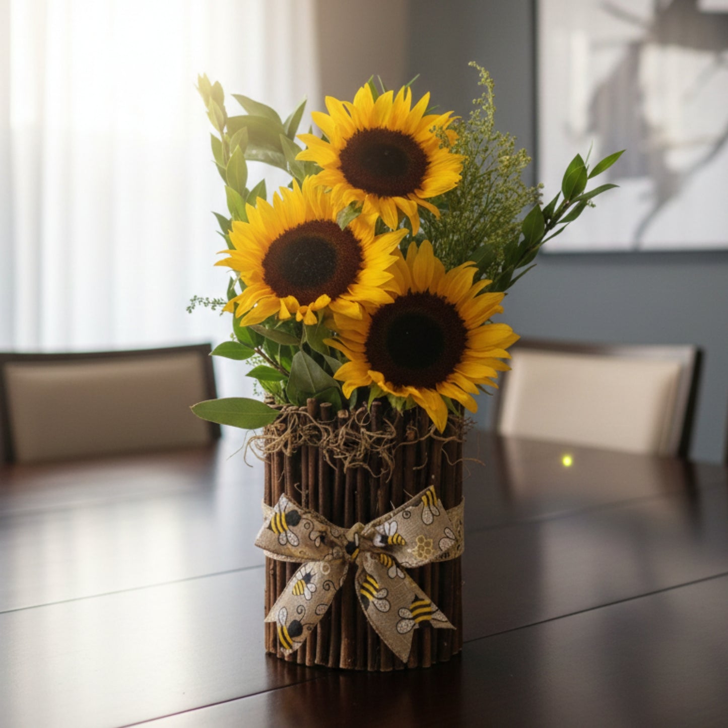 Endless Glow – Natural Sunflower Arrangement