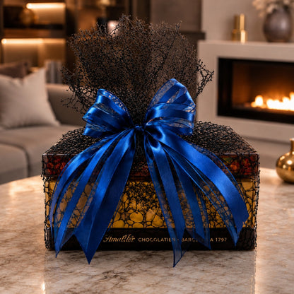 caja elegante torre de chocolates surtidos gourmet puerto rico