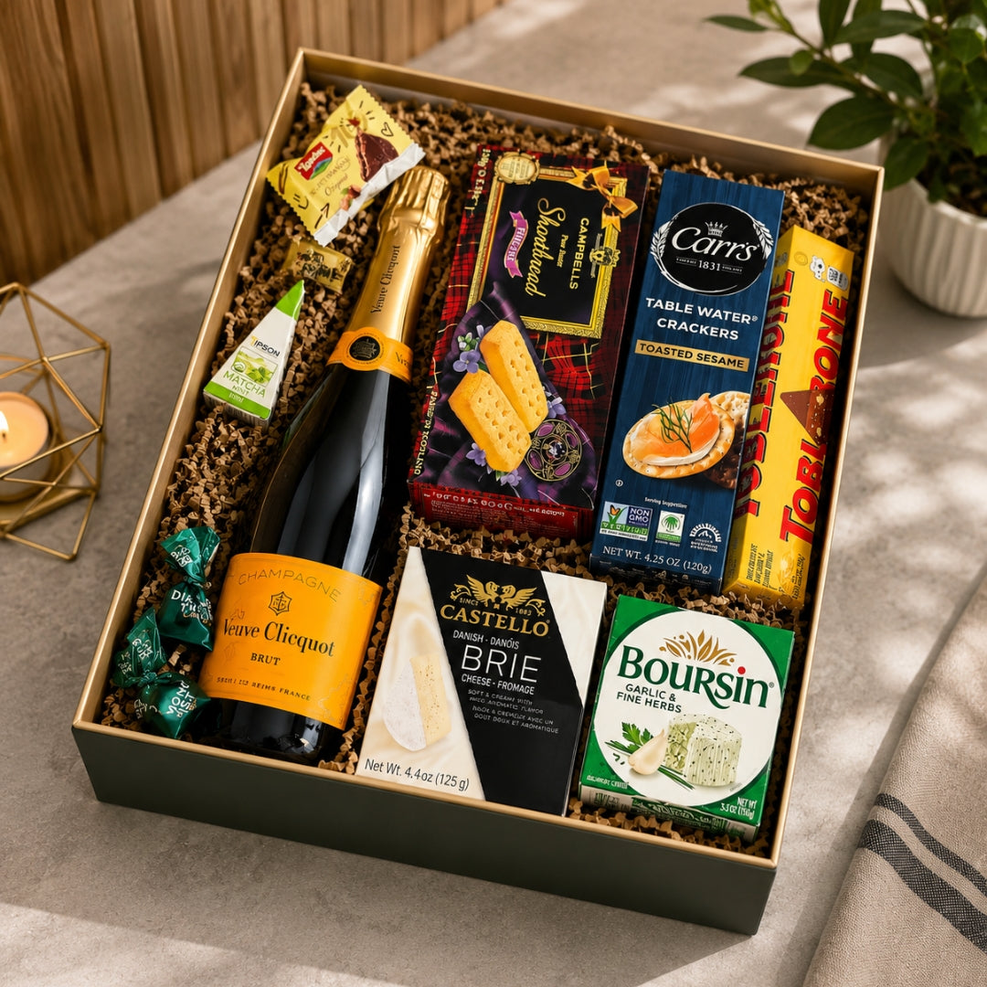 Golden Éclat Champagne – Caja Gourmet de Celebración