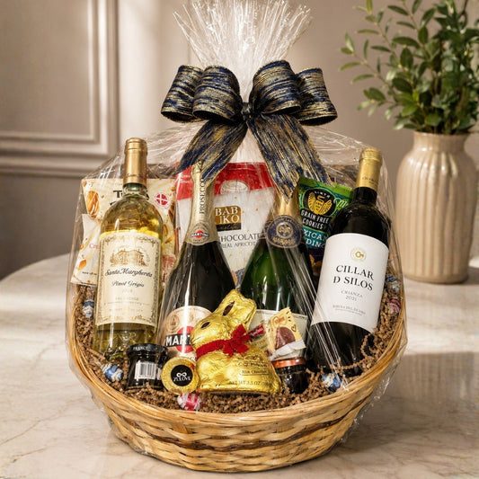 Golden Symphony – Canasta Gourmet de Celebración