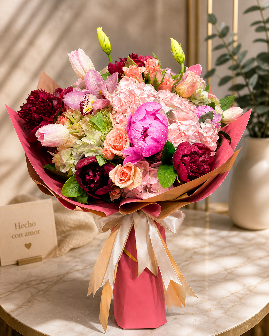 Aura of Peonies – Grand Peony Garden Bouquet