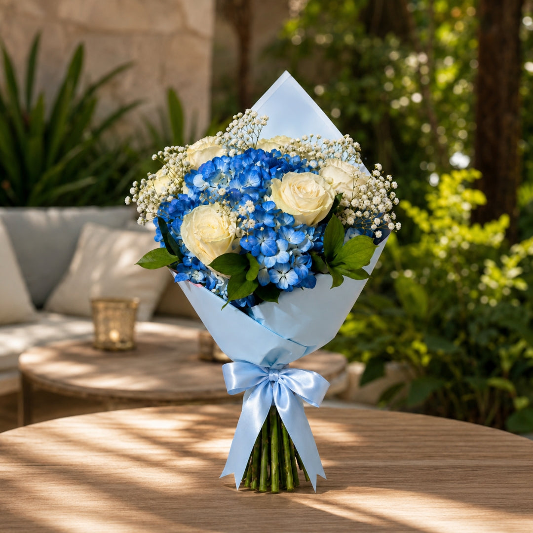 new baby flower arrangement with teddy bear and balloon puerto rico
