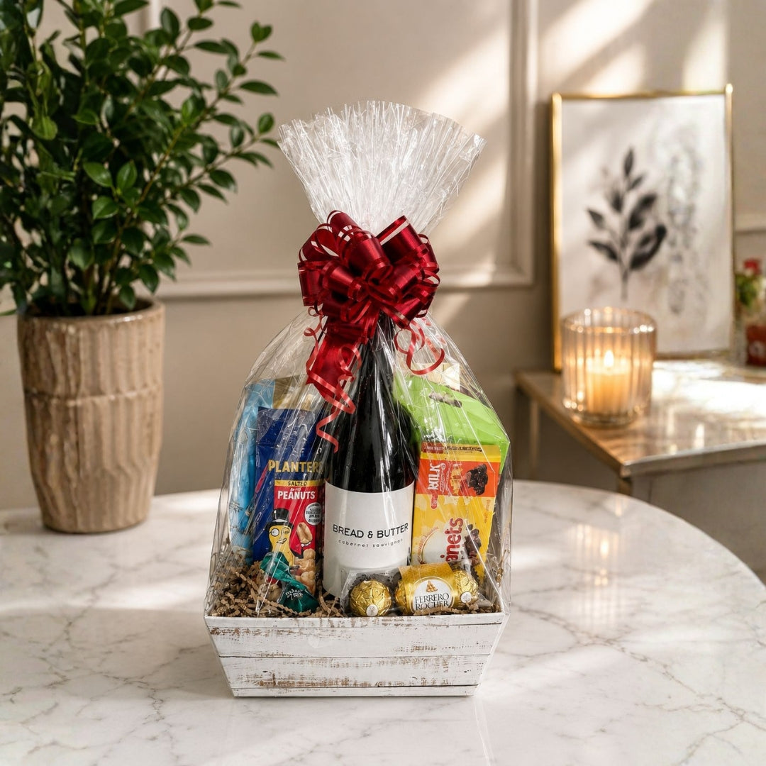 Little Indulgence – Canasta de Vino y Delicias
