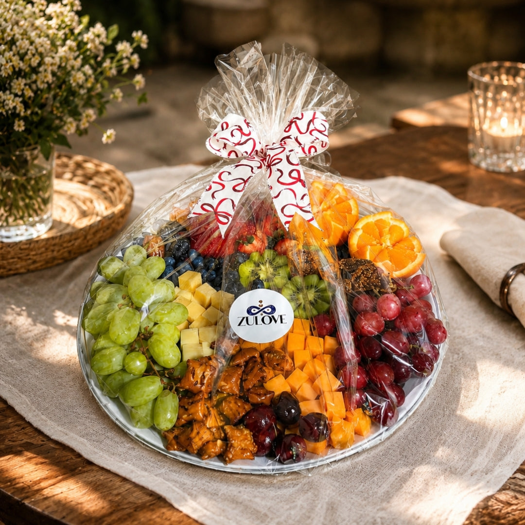 Lush Harmony – Bandeja Gourmet de Frutas y Quesos