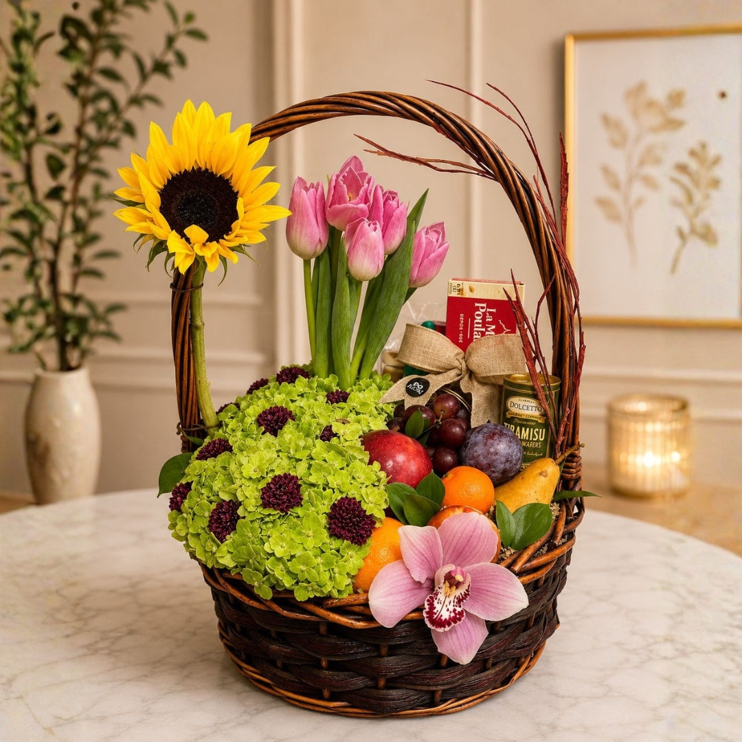 Luxury Charming Essence – Gourmet Basket Without Alcohol