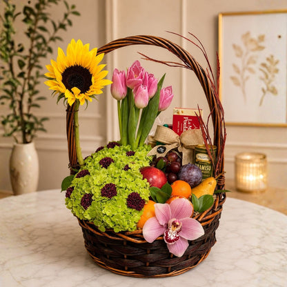 Luxury Charming Essence – Gourmet Basket Without Alcohol