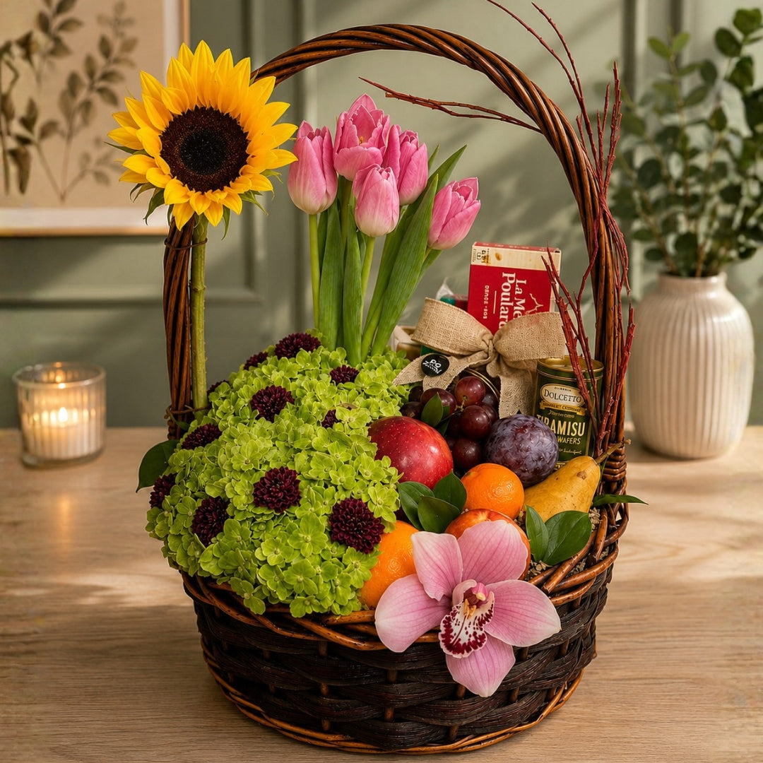 Luxury Charming Essence – Gourmet Basket Without Alcohol