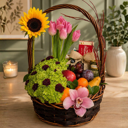 Luxury Charming Essence – Gourmet Basket Without Alcohol