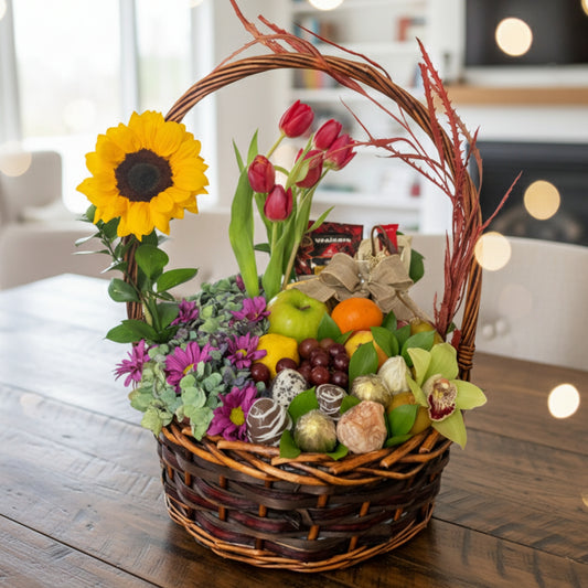 Luxury Charming Essence – Gourmet Basket Without Alcohol