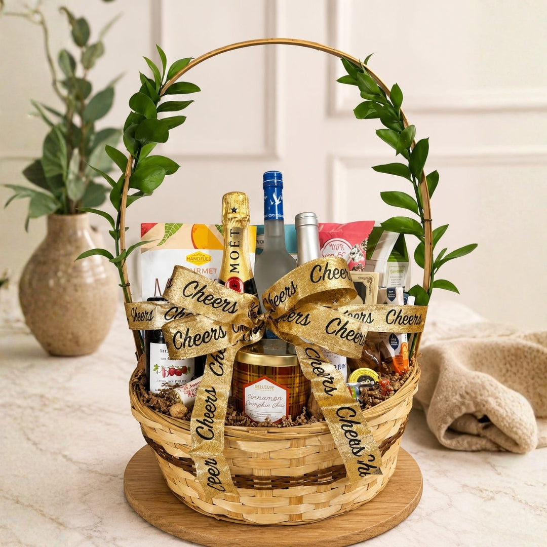 Measured Elegance 2 – Celebration Gourmet Gift Basket